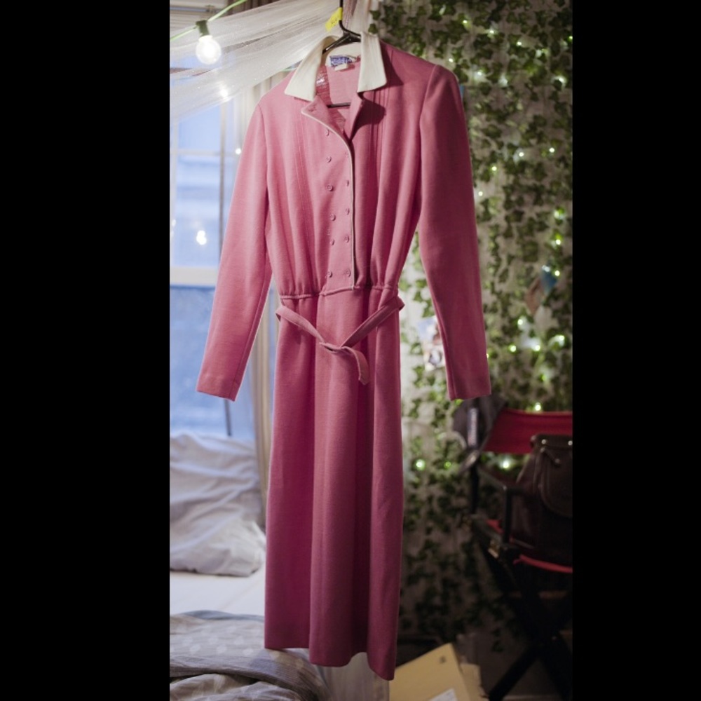 Vintage pink dress!